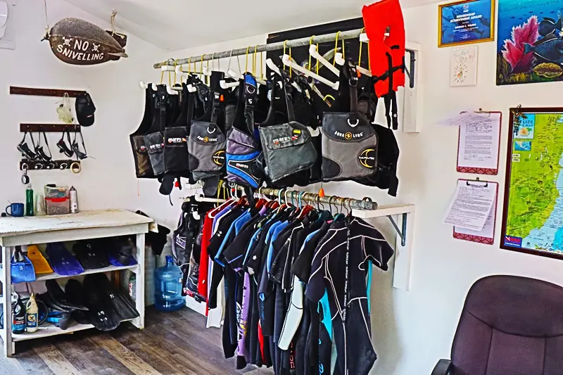 A room filled with lots of different types of clothing.